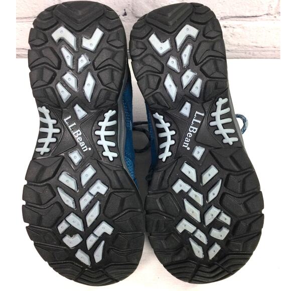 L.L. Bean Outlet Trail Hiker Waterproof Lace Up Boots Kid's Size 5 - Picture 8 of 12